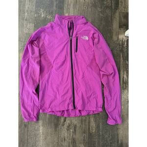 The North Face Flight Series Womens XS Pink Running Jacket Full Zip Lightweight